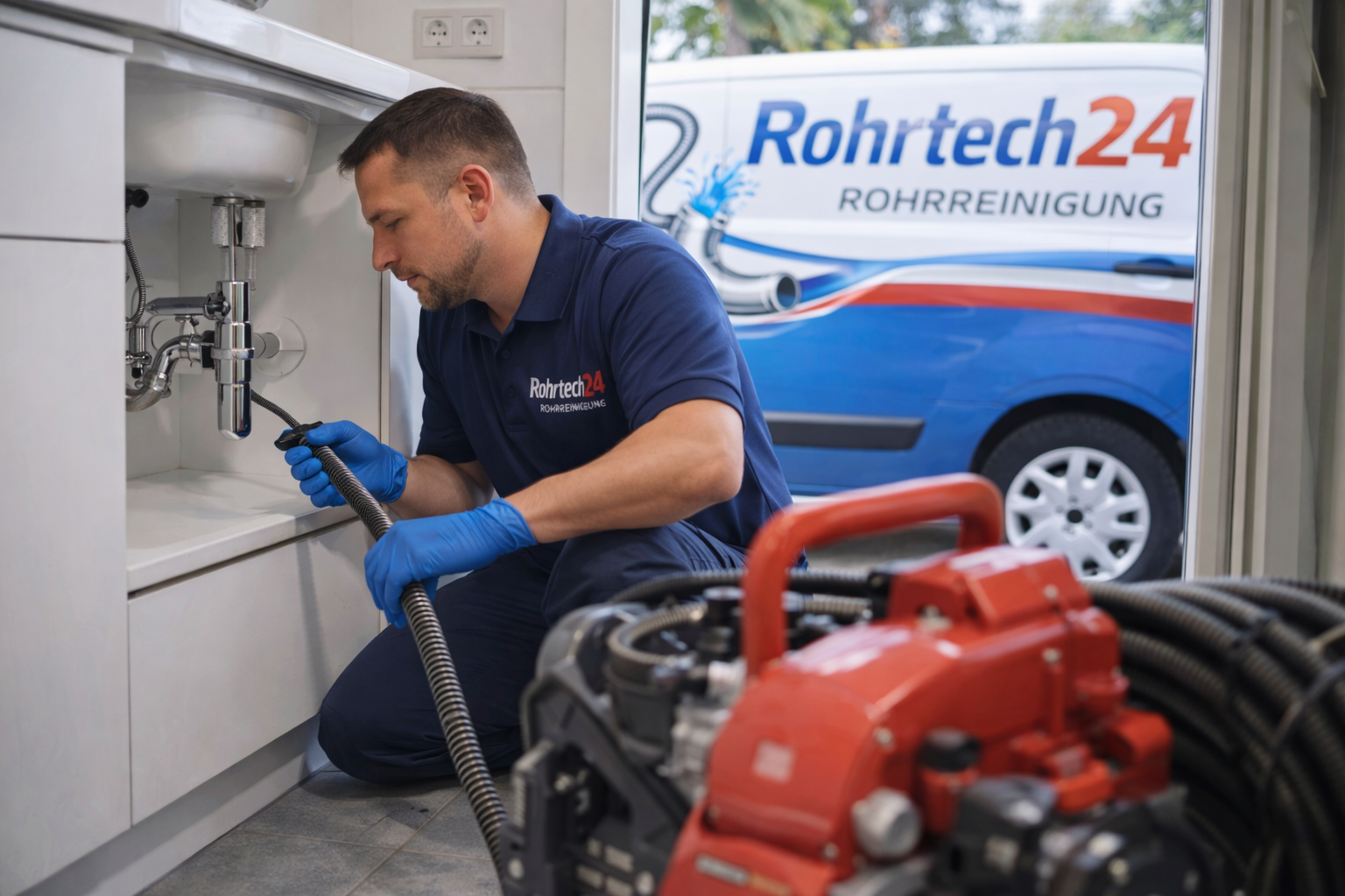 Werkzeug für professionelle Kanalreinigung